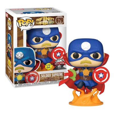 Funko pop marvel infinity warps soldado