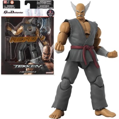 Figura bandai game dimensions tekken heihachi