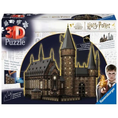 Puzzle 3d ravensburger harry potter castillo