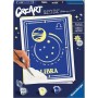 Kit pintar con numeros ravensburger creart