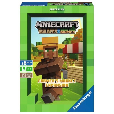 Juego mesa ravensburger minecraft farmer s market