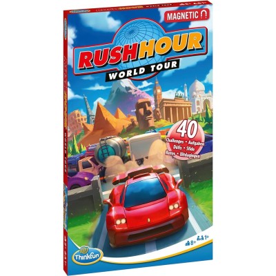 Puzzle magnetico viaje rush hour world