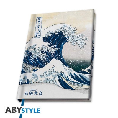 Cuaderno notas a5 abystyle hokusai la