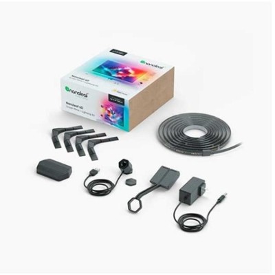 Kit inicial iluminacion tv nanoleaf 4d