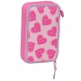 Plumier Love Barbie 28pzs doble