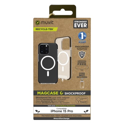 Funda muvit recycletek magsafe shockproof 3m