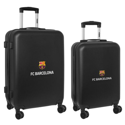 Set 2 maletas trolley ABS FC Barcelona 4r 63/55cm