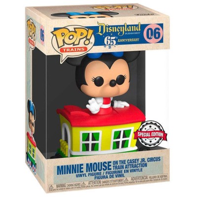 Figura POP Disney Train Casey Jr- Minnie in Car 6 Exclusive