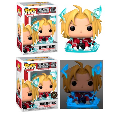 Pack 6 figuras POP Full Metal Alchemist Edward Elric 5+1 Chase