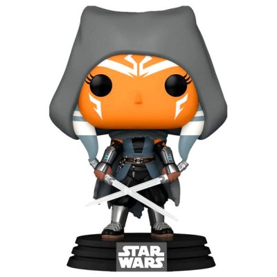 Figura POP Star Wars The Mandalorian Ahsoka Hooded Exclusive