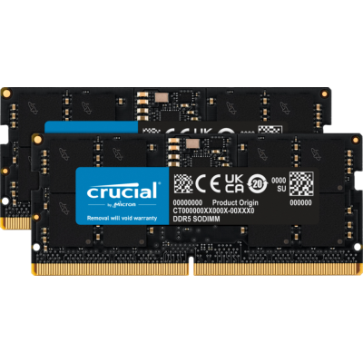 Memoria ram ddr5 32gb 2x16gb crucial