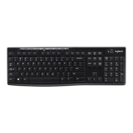 Teclado logitech k270 negro wireless inalambrico