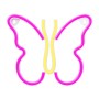 Lampara forever neon led butterfly pink