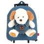 Trolley + peluche Perro Duff 38cm