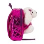 Mochila + peluche perro Didi 27cm