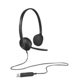 Auriculares con microfono logitech headset h340