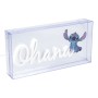 Lampara led neon paladone stitch ohana