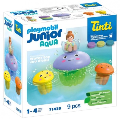 Playmobil junior tinti familia medusas colores