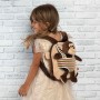 Mochila reversible + peluche Mono Max 25cm