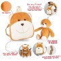 Mochila reversible + peluche Oso Benji 25cm