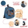 Mochila + peluche Conejo Bob 26cm