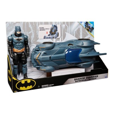 Set figura Batman + batmovil DC Comics