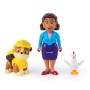 Blister 2 figuras Rubble Hero Pup Patrulla Canina Paw Patrol