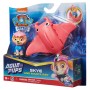 Blister 2 figuras Skye Aqua Pups Patrulla Canina Paw Patrol