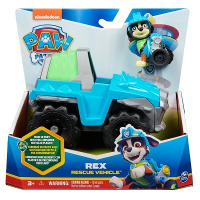 Vehiculo Clasico Sostenible Rex Patrulla Canina Paw Patrol