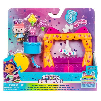 Playset Balcon Baby Box Cat La Casa de Muñecas de Gabby