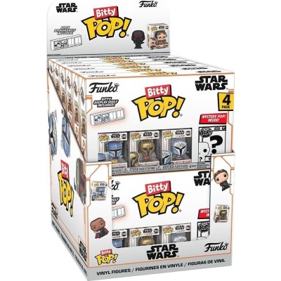 Blister 4 figuras Bitty POP The Mandalorian Star Wars surtido