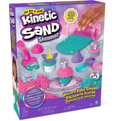 Kit pasteleria Unicornio Kinetic Sand