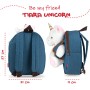 Mochila + peluche Unicornio Tiara 26cm