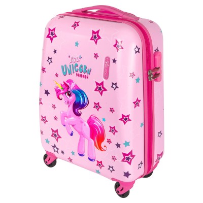 Maleta ABS Unicornio 4r 51cm