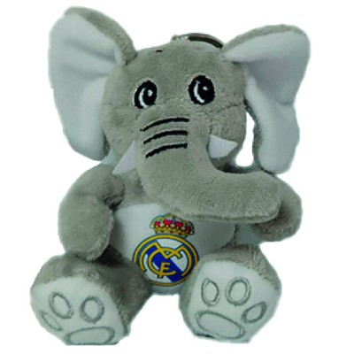 Llavero peluche elefante Real Madrid