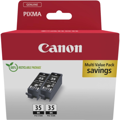 Cartucho tinta canon pgi 35 twin pack