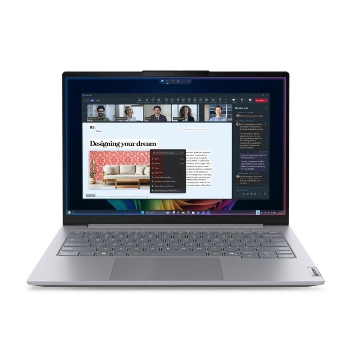 Portatil lenovo thinkbook 14 g9 copilot+pc u5 - 325 - 32gb - ssd 512gb - 14 pulgadas fhd+ - w11p