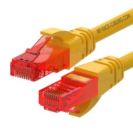 Cable de red wp latiguillo rj45 u - utp cat.6 0.5m amarillo