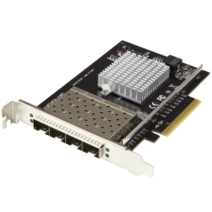 Tarjeta de red startech 4x sfp+ pci express