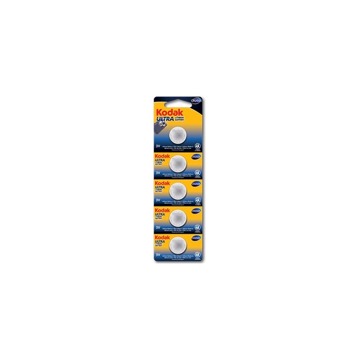 Blister pilas kodak boton litio ultra