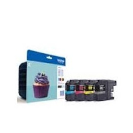 Pack cartuchos tinta brother lc123valbp negro