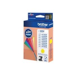 Cartucho tinta brother lc223ybp amarillo 550