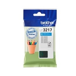 Cartucho tinta brother lc3217c cian 550