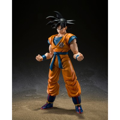 Figura S.H Figuarts Son Goku Super Hero Dragon Ball Super Z 14cm