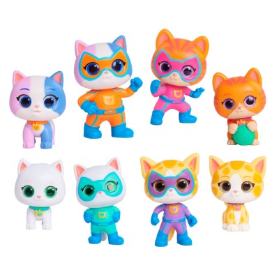 Capsula sorpresa figura SuperKitties surtido