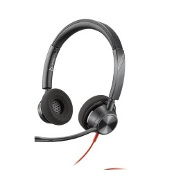 Auriculares poly estéreo blackwire 3325 con