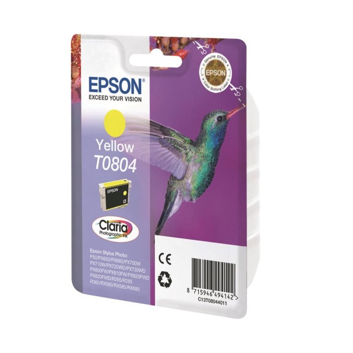 Cartucho tinta amarillo epson px810fw c13t08044011