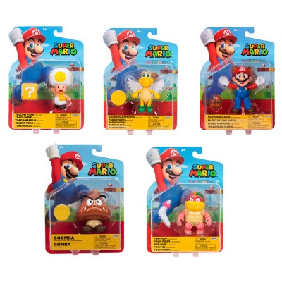 Figura wave 39 Super Mario Bros 10cm surtido