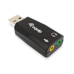Adaptador audio equip tarjeta sonido usb
