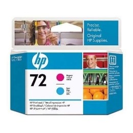 Cabezal impresion hp 72 c9383a cian